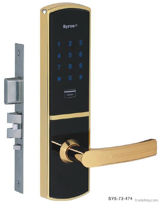 household lock (Mifare card + password)