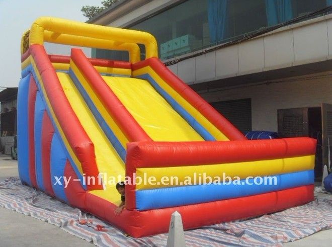 2012 Inflatable dry slide for kids