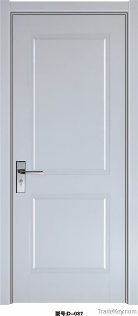 Interior Wooden Solid Wood / Veneered Lacquer Painting Composite Door