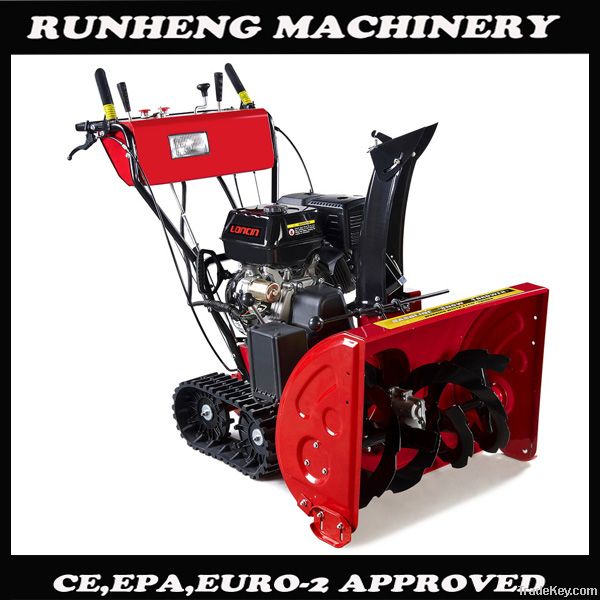 New Style! 9HP Gasoline CE Snow Blower with two lights(CE, EPA, EURO-2 a