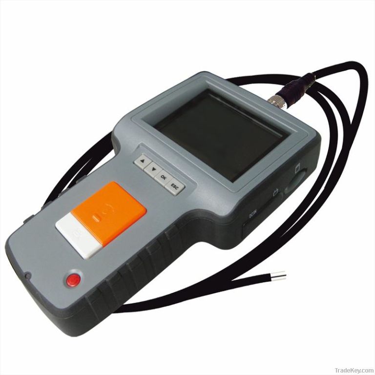 Monitor Type Borescope with 3.5-inch TFT LCD Panel and microSD Card