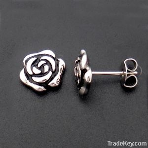 2012 fashion steel earrings for women