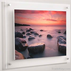 clear acrylic picture frame