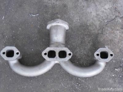 Automobile exhaust pipe casting