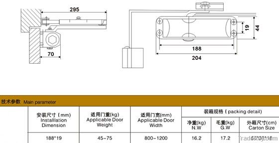 Hydraulic Door Closer