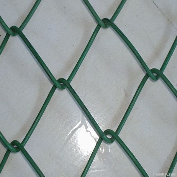 (ISO9001;CE) PVC Coated Chain link fence