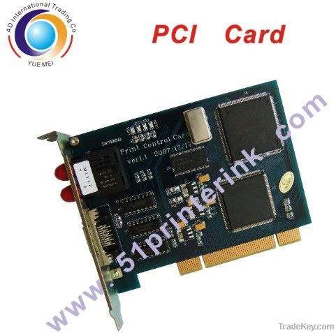 PCI card for solvent printer