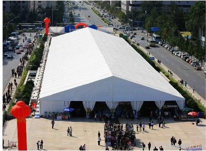 Portable exhibition show tent