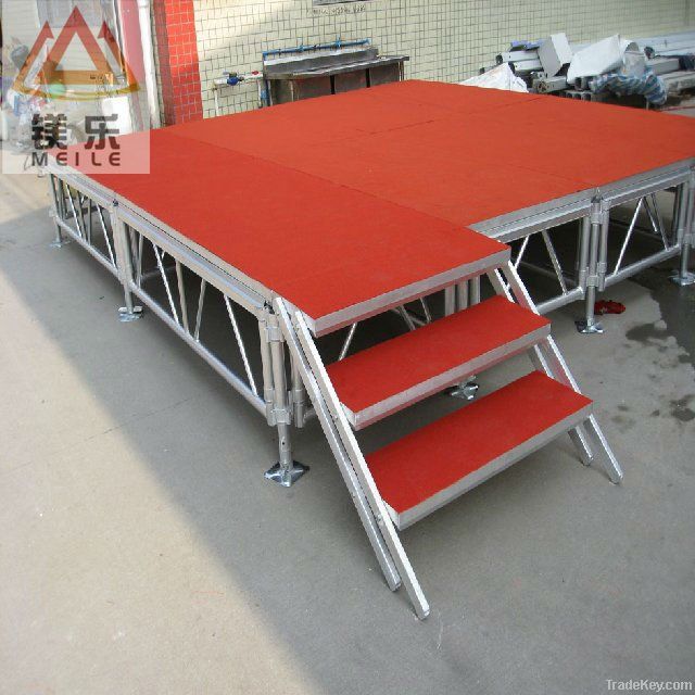 1.22*1.22m durable and movable stage