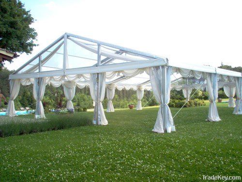 Movable transparent tent for outdoor party