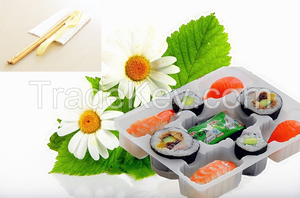 frozen SUSHI READY MEAL 250 gr inner case box with tray vacuum (shell life 18 months)