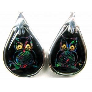 Owl Earring 1 Code B1 Ear