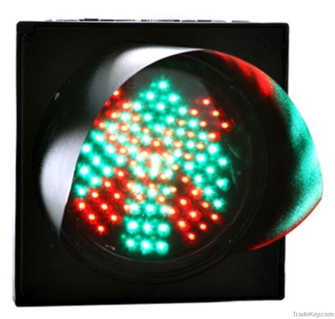 200mm Red Cross and Green Arrow Traffic Light