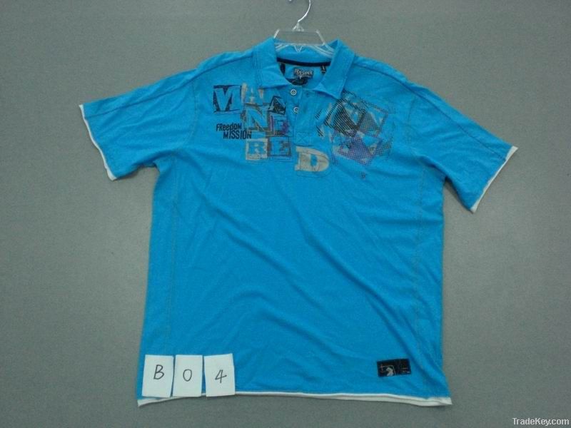 Men's leisure polo shirt