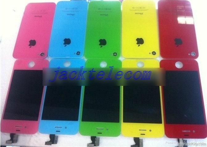 For Iphone 4 colorful Digitizer and LCD assembly