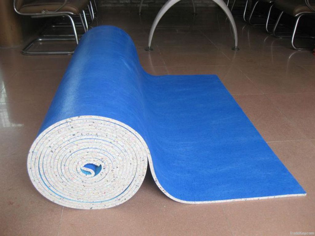 Underlayment for outdoor carpeting