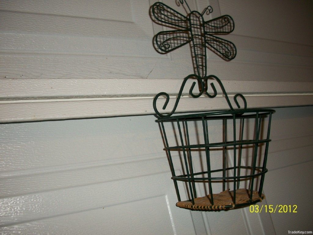 Metal wire basket  wall basket