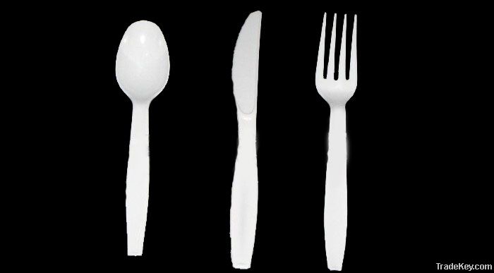 disposable pp, ps cutlery set