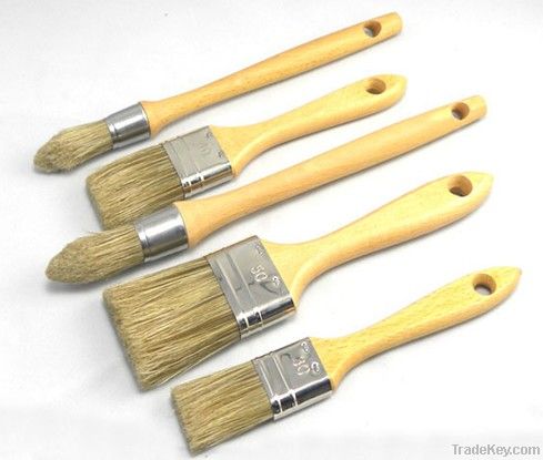 high quality white bristle paint brush