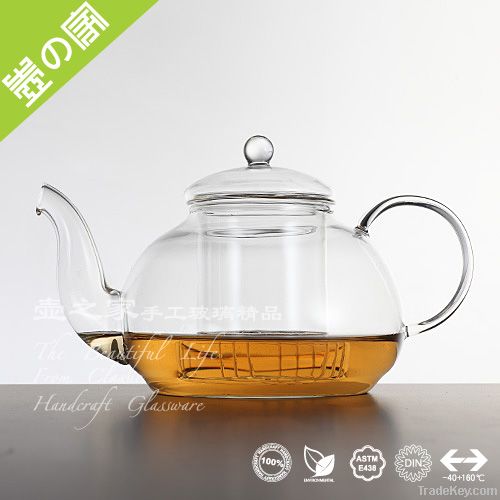 glass teapot