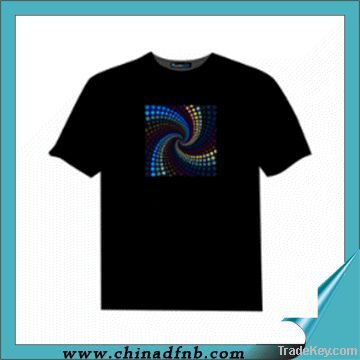 led t-shirt, el t-shirt(factory direct)