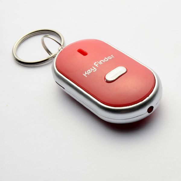 Promotion gift electronic key finder whistle key chains