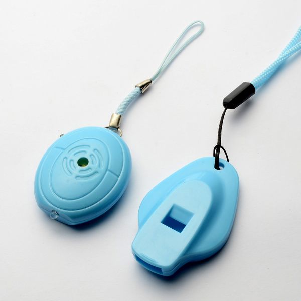 Promotion gift key chains Led electronic whistle key finder 
