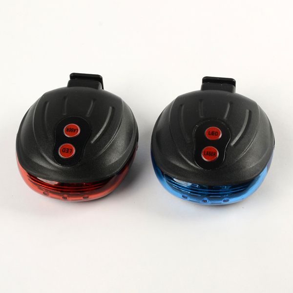 Led Bike Bicycle Cycling Laser Rear Tail Light