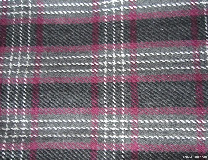 woolen brushed fabric