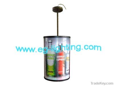 LED round rotating light box