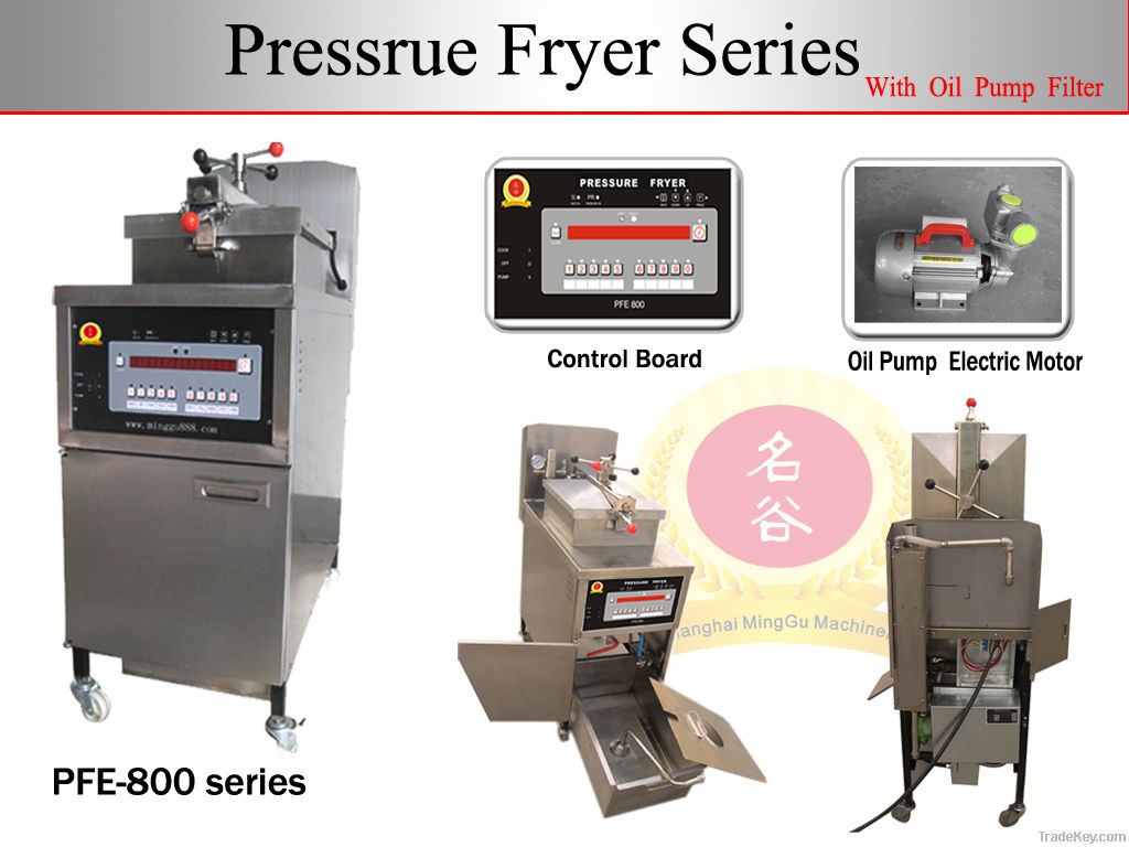 Henny penny pressure fryer with oil pump(manufacture, CE&ISO9001)