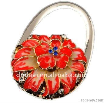 Flower shape bag hanger