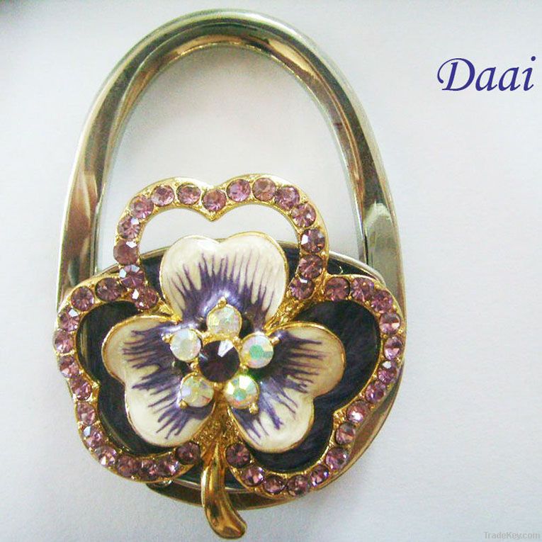 Flower shape bag hanger