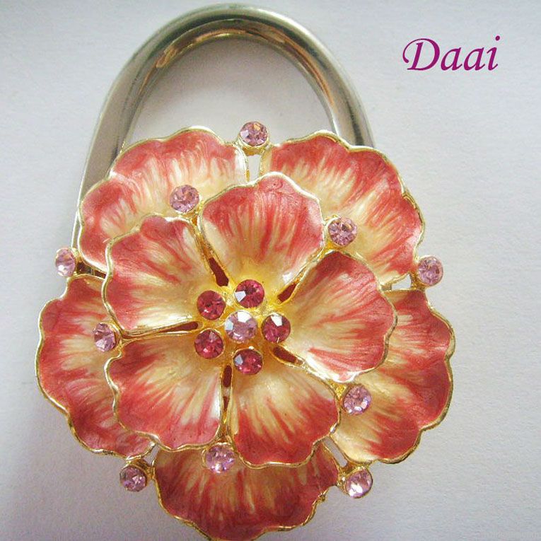 Flower shape bag hanger