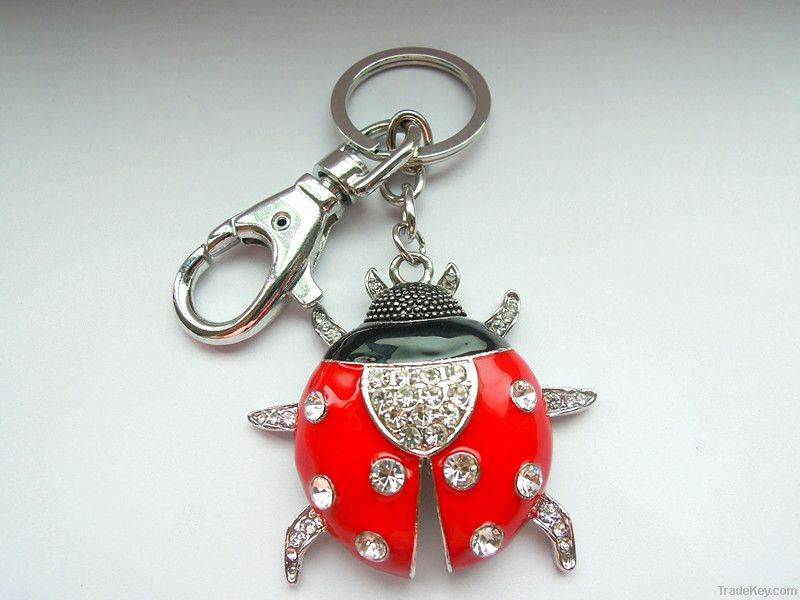 Ladybird key chain