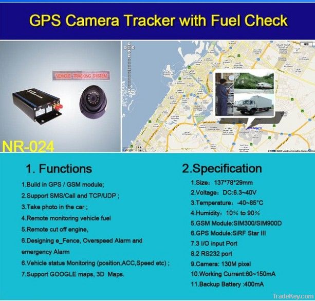 Car /vehicle gps trackers with fuel monitoring