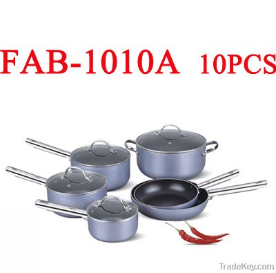 10pcs Aluminum Non-stick Cookware Set