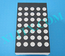 XL-SC103057 - 3.0mm-Diameter Single Color LED Dot Matrix Display