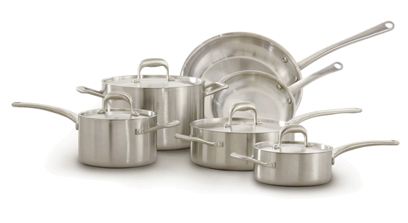 3 ply stainless steel pot sets