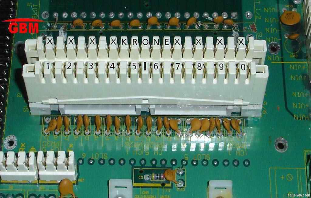 Krone 10pairs PCB Connector