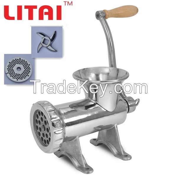 Manual Meat Grinder Hand Operated Meat Mincer Stainless Steel High Qua
