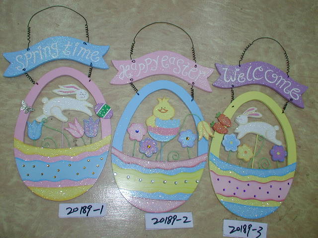 Wooden Easter Hanging