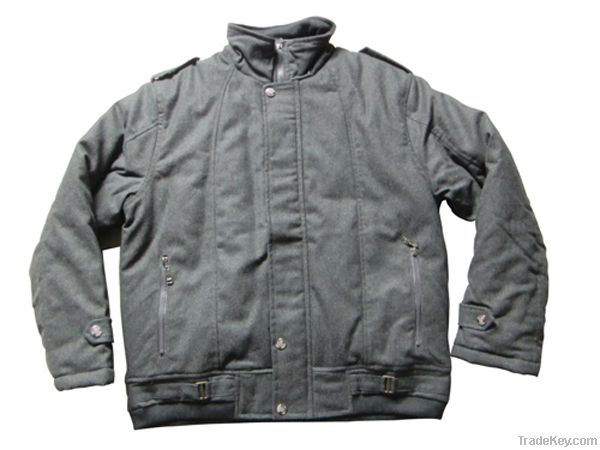 Men's woolen jacket