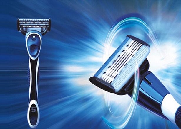 Razor A381 5+1 - 5 Blade Shaving Surface