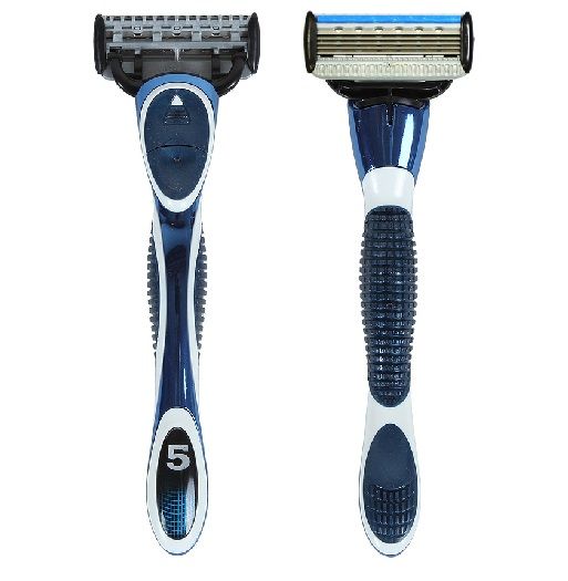 Five Blade Razor A381 5+1 - 5 Blade Shaving Surface