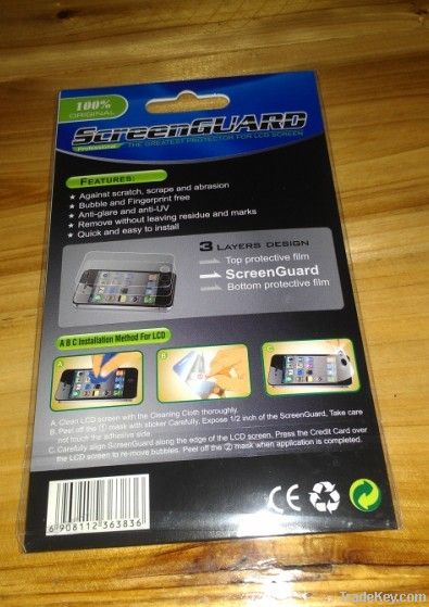 high definition screen guard Film Front And Back for iPhone 5