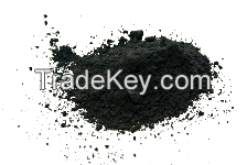 Black Shungite Pigment. Mineral Inorganic Black Pigment