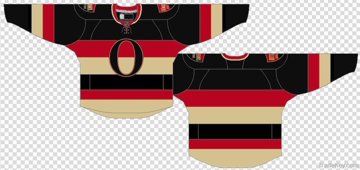 Senators 3rd Any Name Any # Custom Hockey Jersey Uniforms