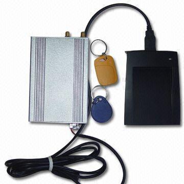 GPS tracking system with RFID and thermo sensor