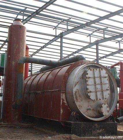 waste tyre pyrolysis equipment